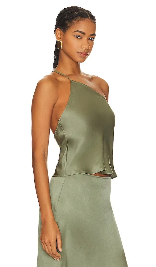 ANINE BING Mandy Top in Green