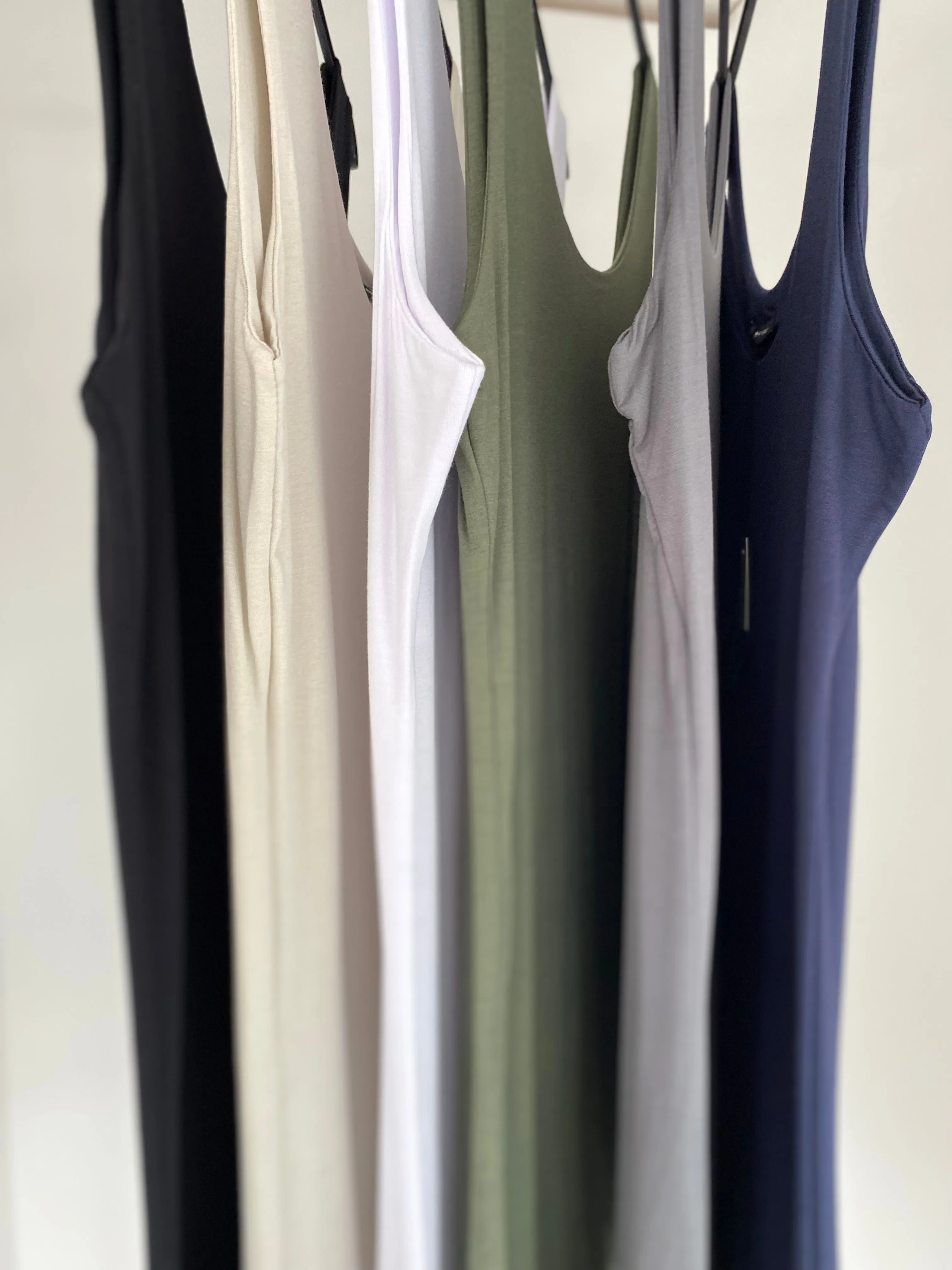 Basic Longline Soft Vest - Grey