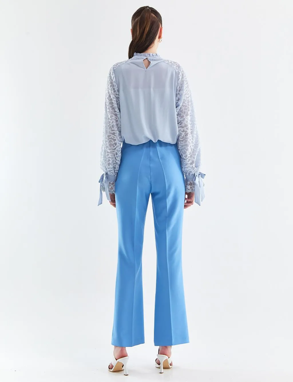 Bell-Bottom Trousers Sky Blue