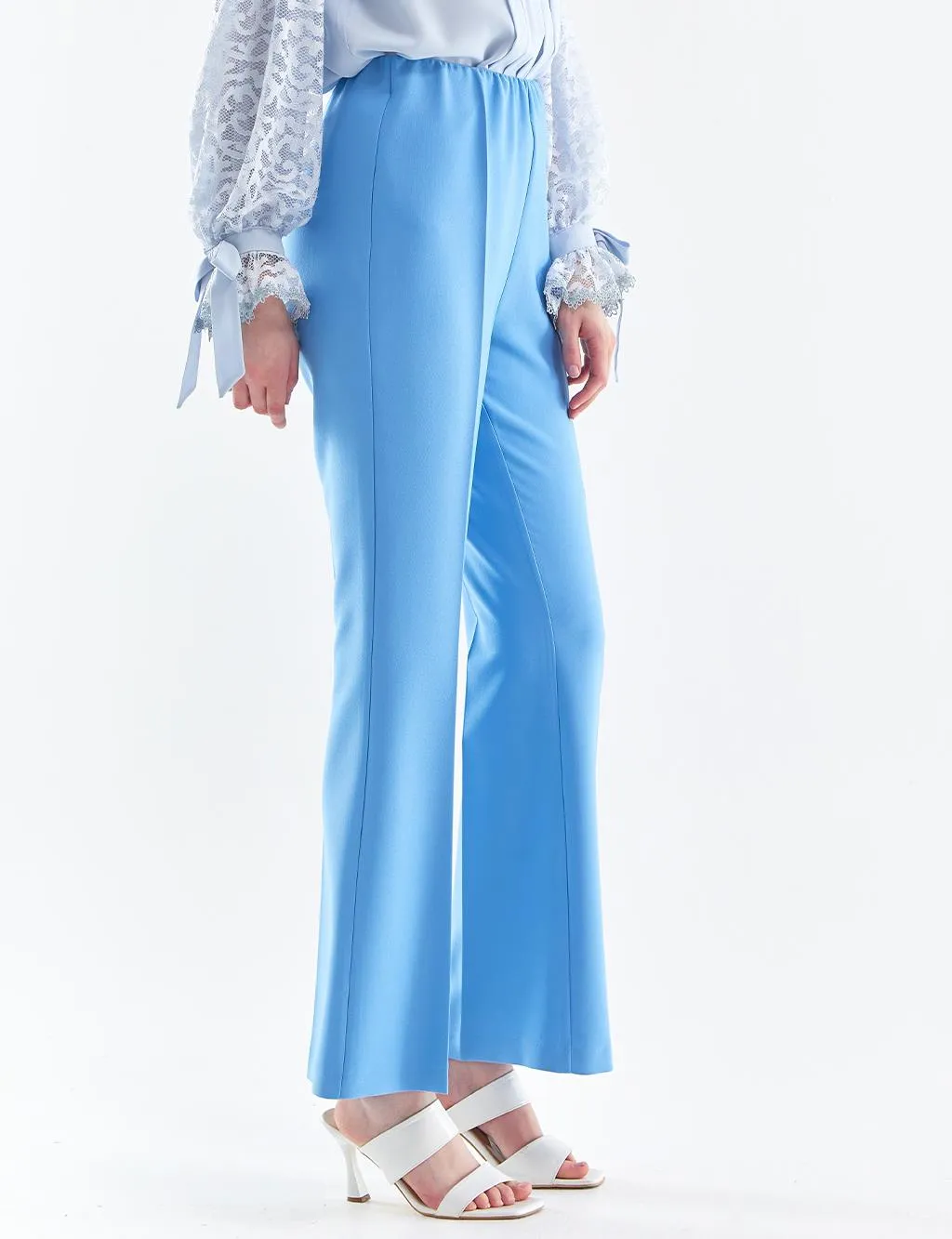 Bell-Bottom Trousers Sky Blue