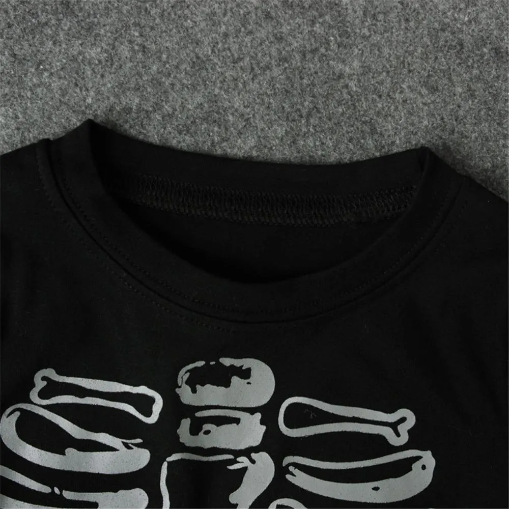 Boys Skeleton Long Sleeve Top & Pants Boy Boutique Clothing Wholesale