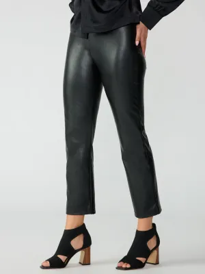 Carnaby Kick Crop Pleather