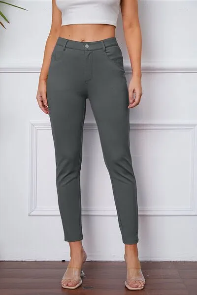 Chic & Comfy Stretch Trousers by Basic Bae
