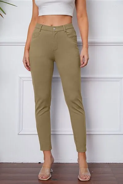 Chic & Comfy Stretch Trousers by Basic Bae