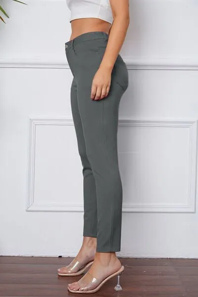 Chic & Comfy Stretch Trousers by Basic Bae
