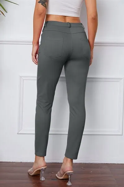 Chic & Comfy Stretch Trousers by Basic Bae