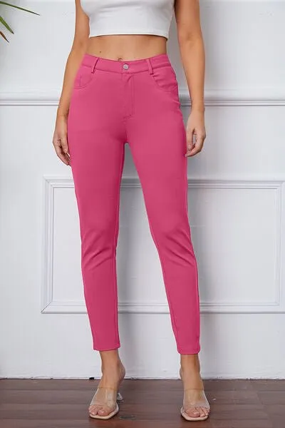 Chic & Comfy Stretch Trousers by Basic Bae