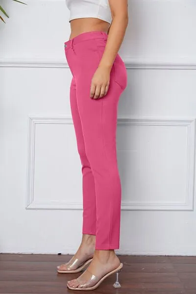 Chic & Comfy Stretch Trousers by Basic Bae