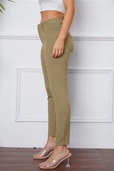 Chic & Comfy Stretch Trousers by Basic Bae