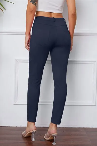 Chic & Comfy Stretch Trousers by Basic Bae