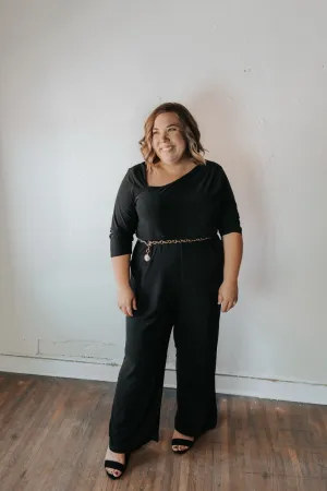Chunky Chain Belt with Hook Buckle