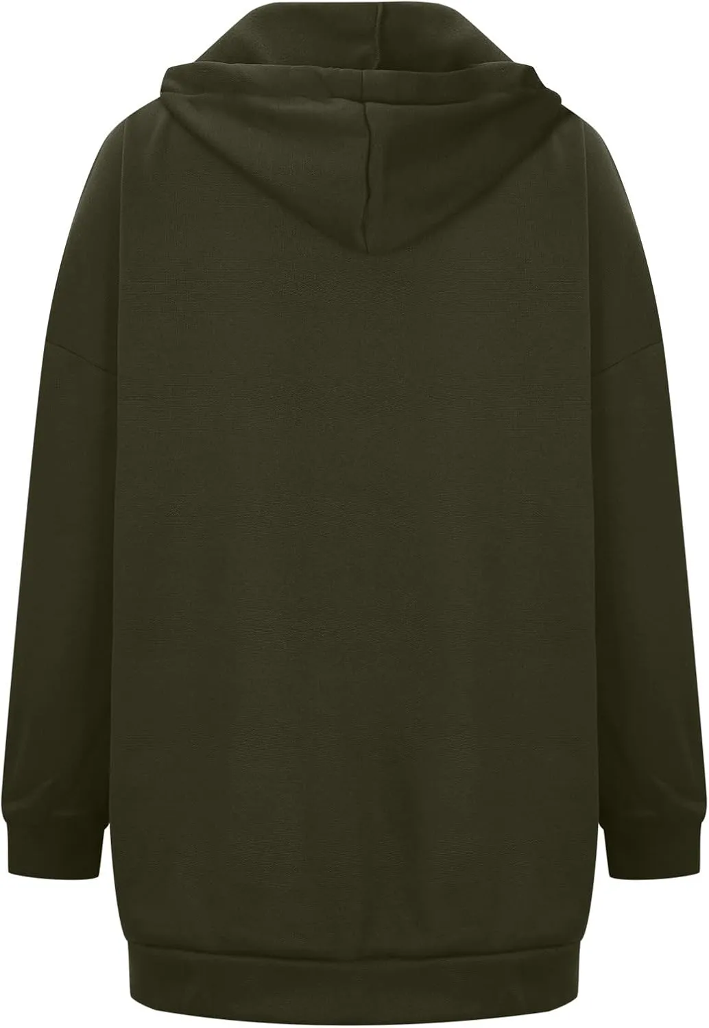 DASAYO Womens Long Oversized Hoodies Plus Size Pullover Hooded Hem Top Sweater Sweatshirts Winter Ouffits with Slit Pockets