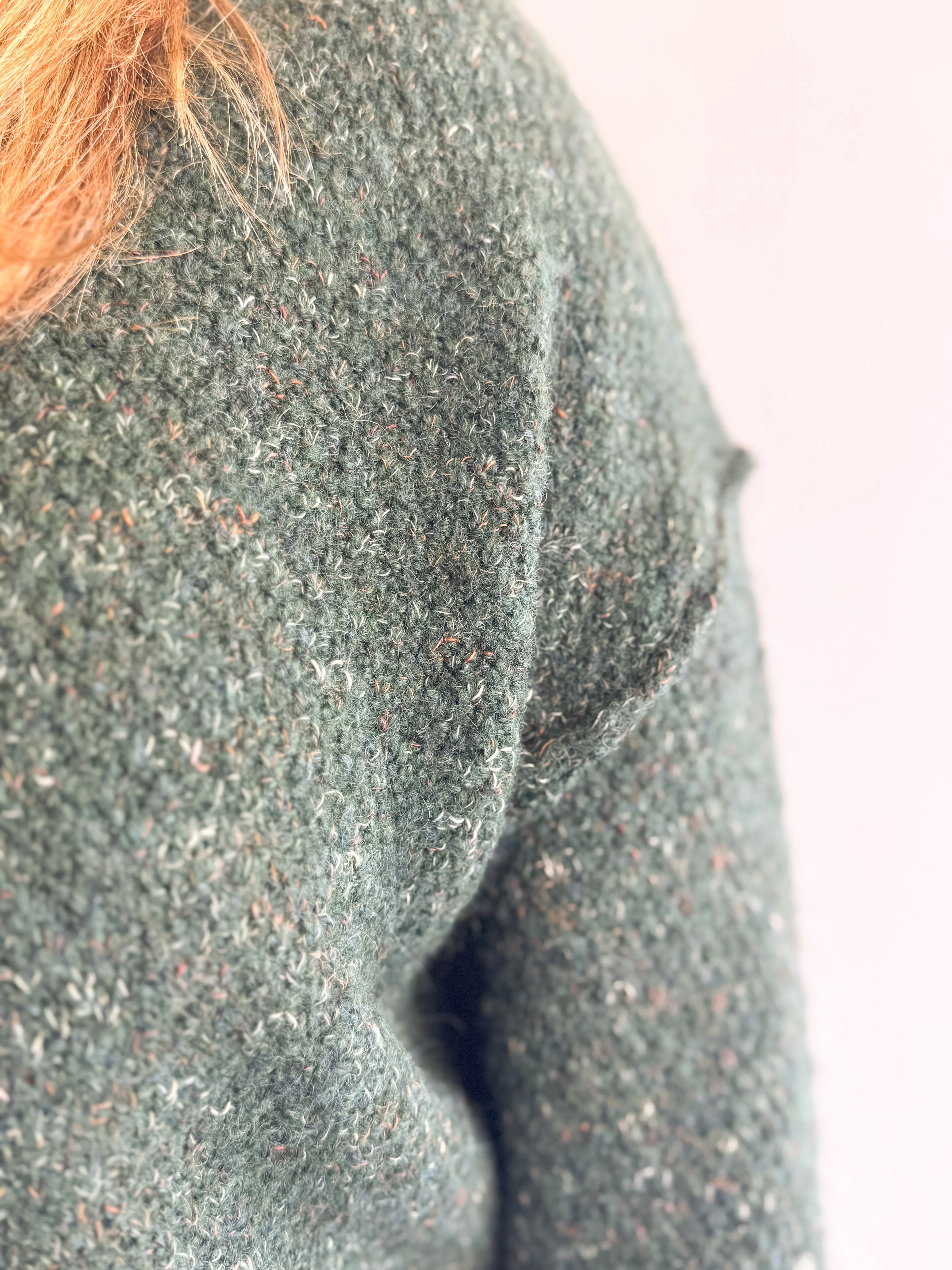 Evergreen Mock Neck Sweater