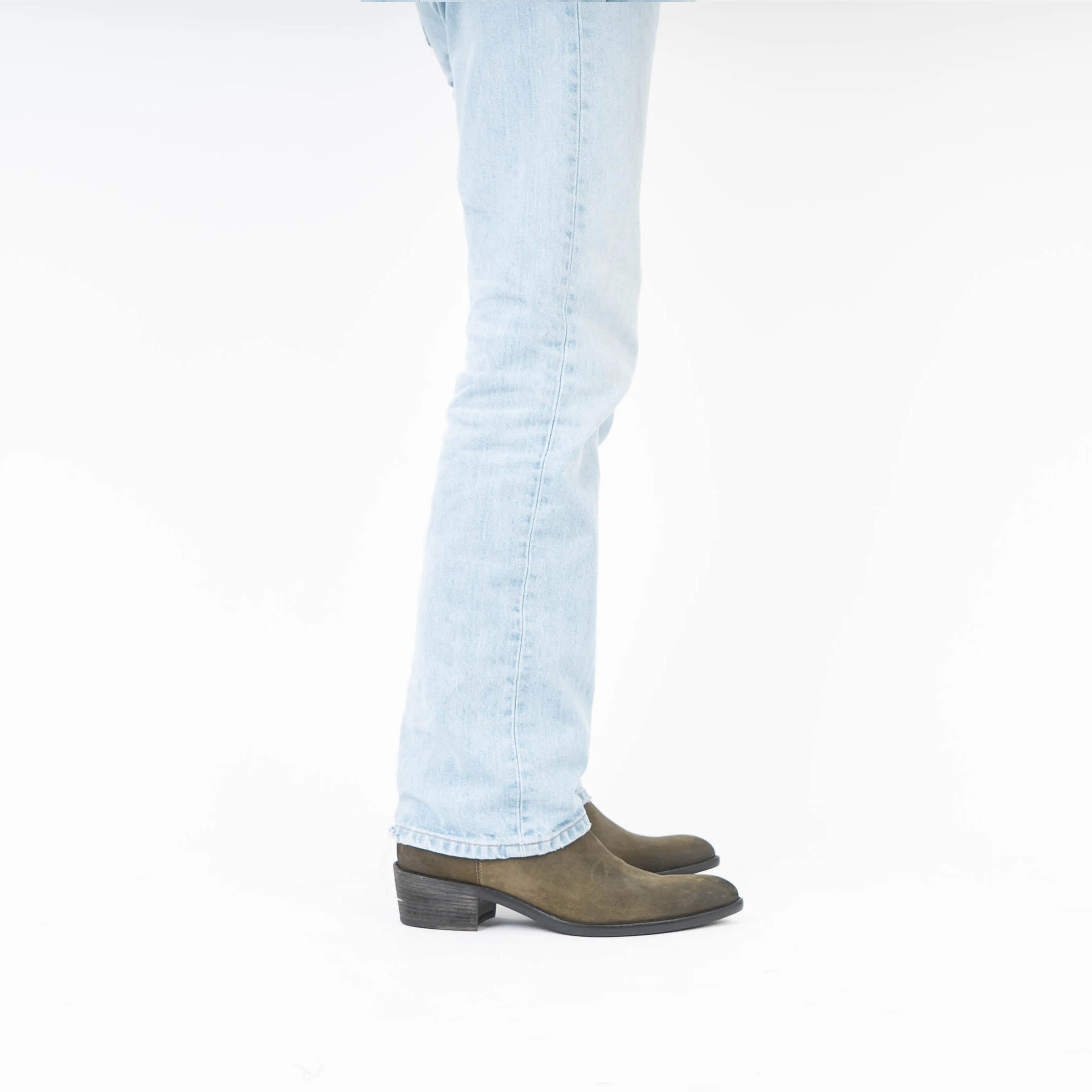 FW17 Green Suede Western Boots