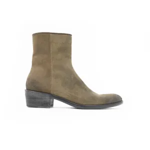 FW17 Green Suede Western Boots
