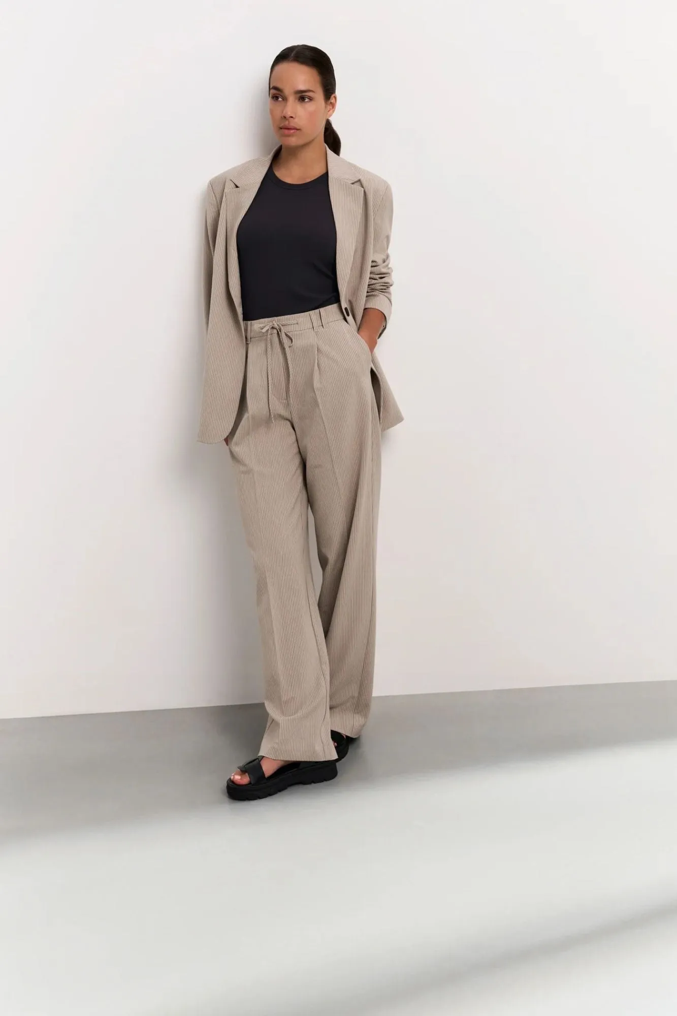 Humus Wide Leg Trousers