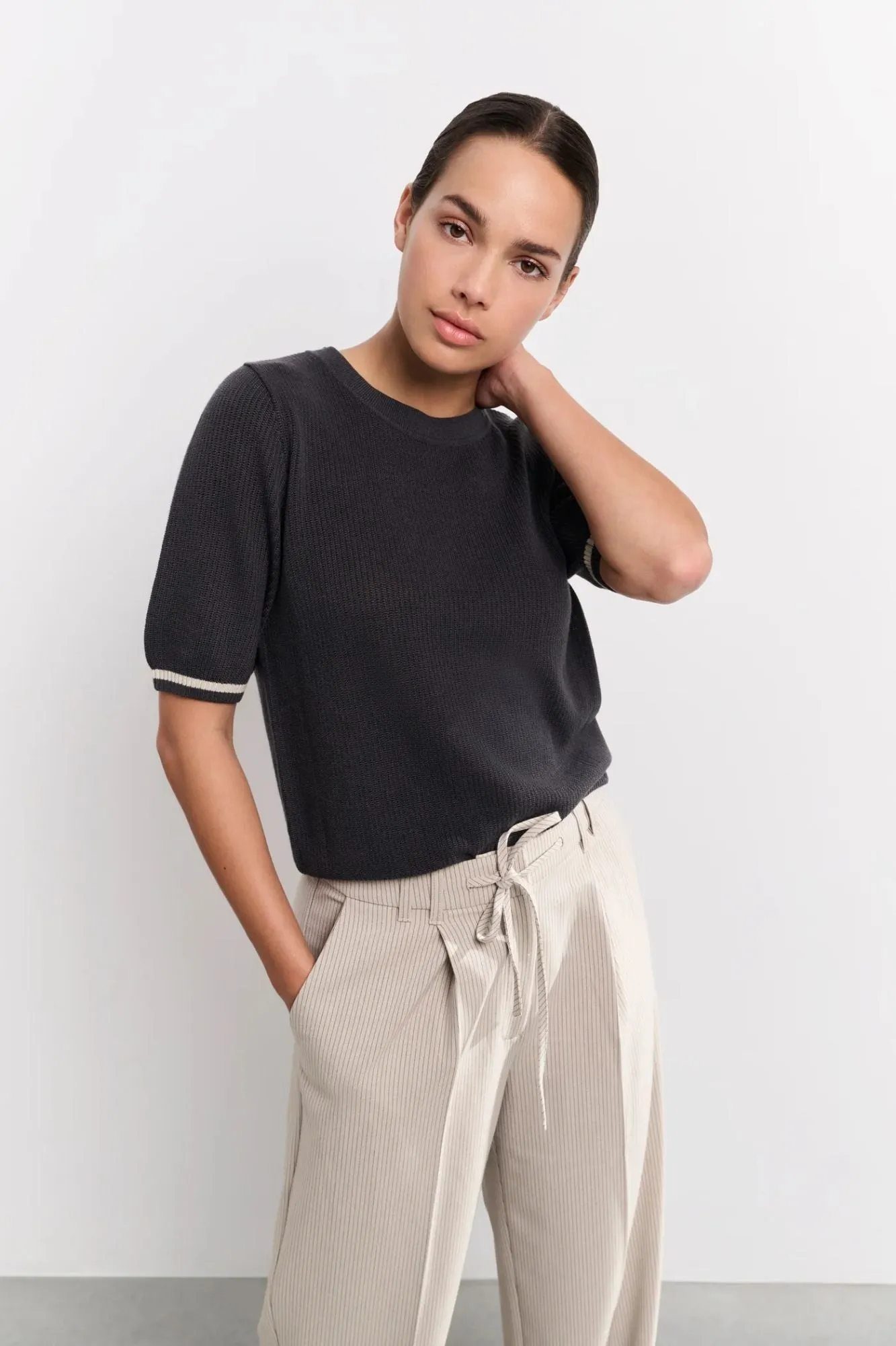 Humus Wide Leg Trousers