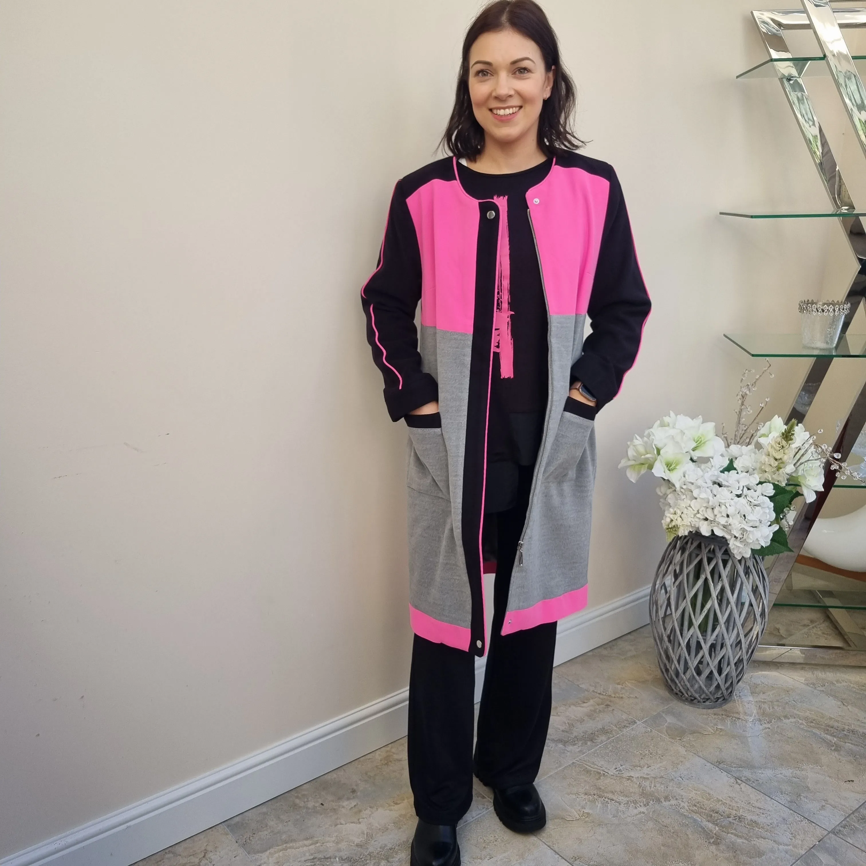 I.NCO Bright panelled jacket