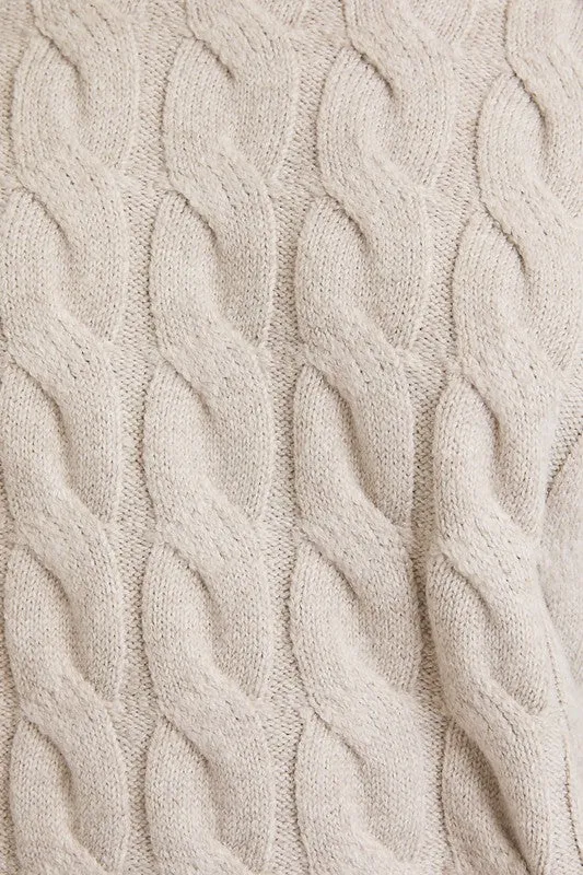 Knitted Haven Turtleneck Sweater