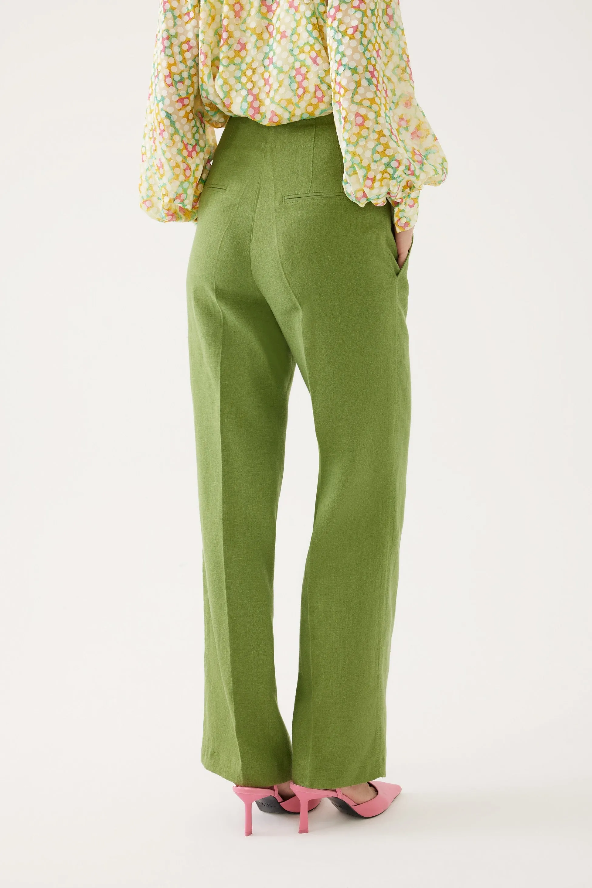 Light Green Vintage Trousers