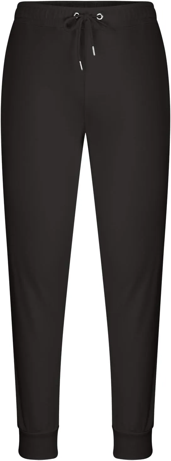 Men's Jogger Sweatpants Elastic Waist Comfy Bottoms Slim Fit Drawstring Trousers Lounge Gymwear Stretch Athletic Fit