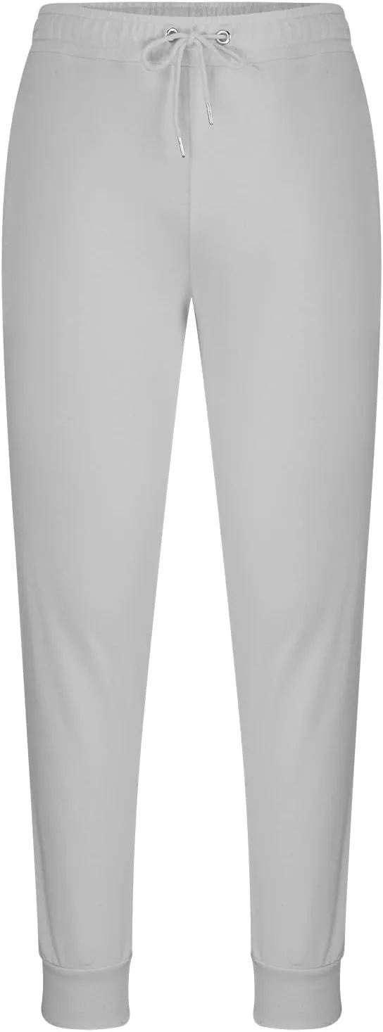 Men's Jogger Sweatpants Elastic Waist Comfy Bottoms Slim Fit Drawstring Trousers Lounge Gymwear Stretch Athletic Fit