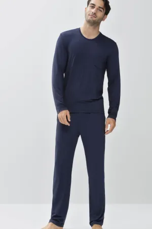 Mey Jefferson Lounge Pant Yacht Blue
