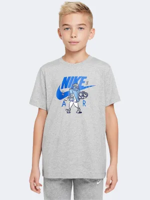 Nike Sportswear Boys Lifestyle T-Shirt Dark Grey