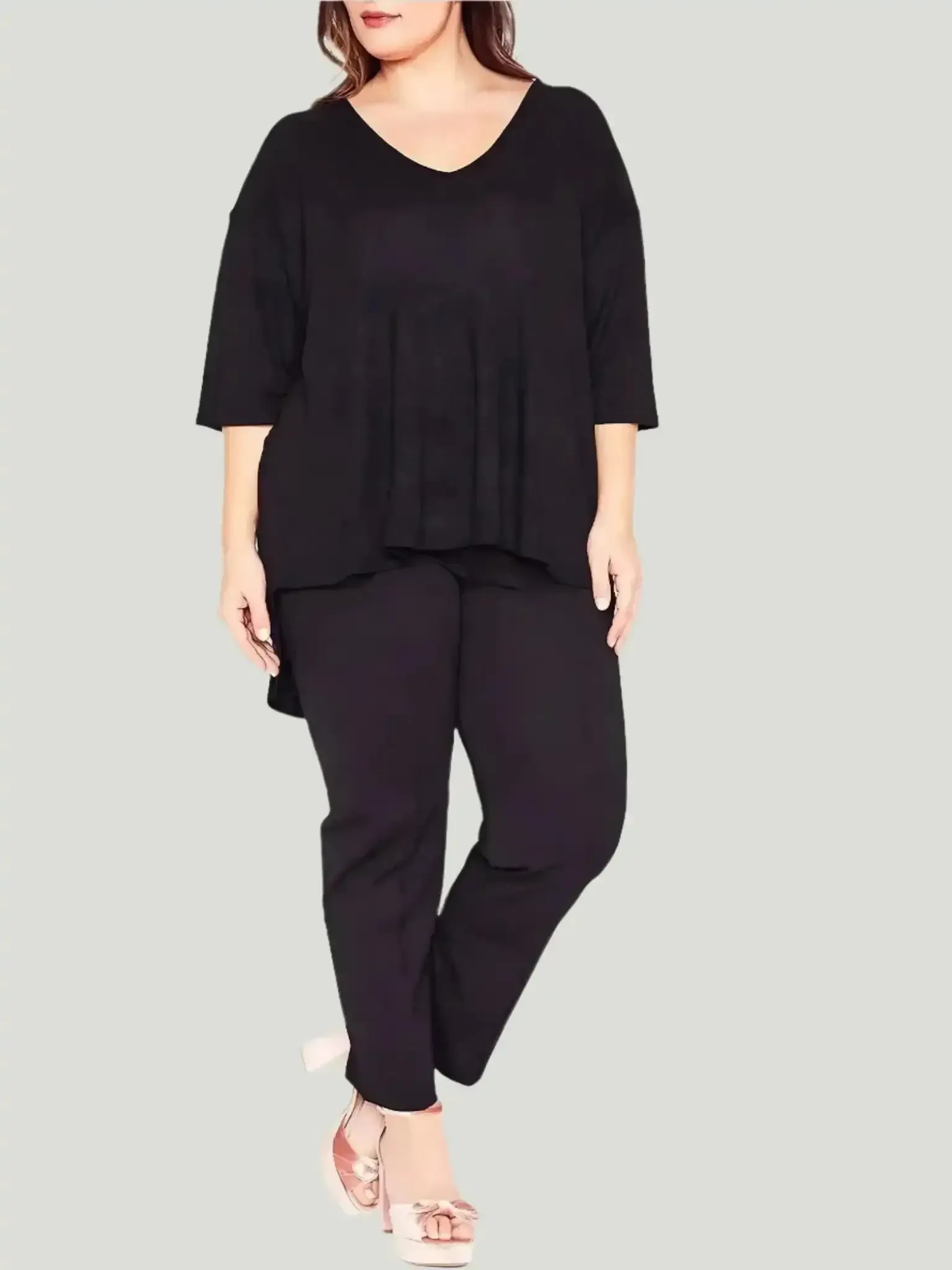 Ripley Rader Plus Size Slim Leg Pants