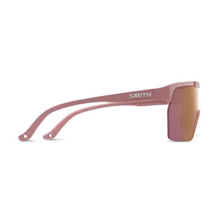 SMITH XC Matte Chalk Rose   ChromaPop Rose Gold Mirror Sunglasses