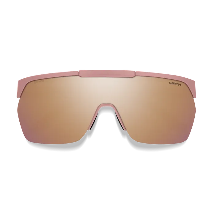 SMITH XC Matte Chalk Rose   ChromaPop Rose Gold Mirror Sunglasses
