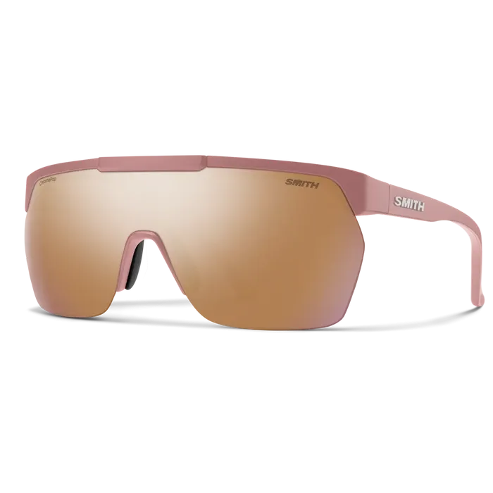SMITH XC Matte Chalk Rose   ChromaPop Rose Gold Mirror Sunglasses