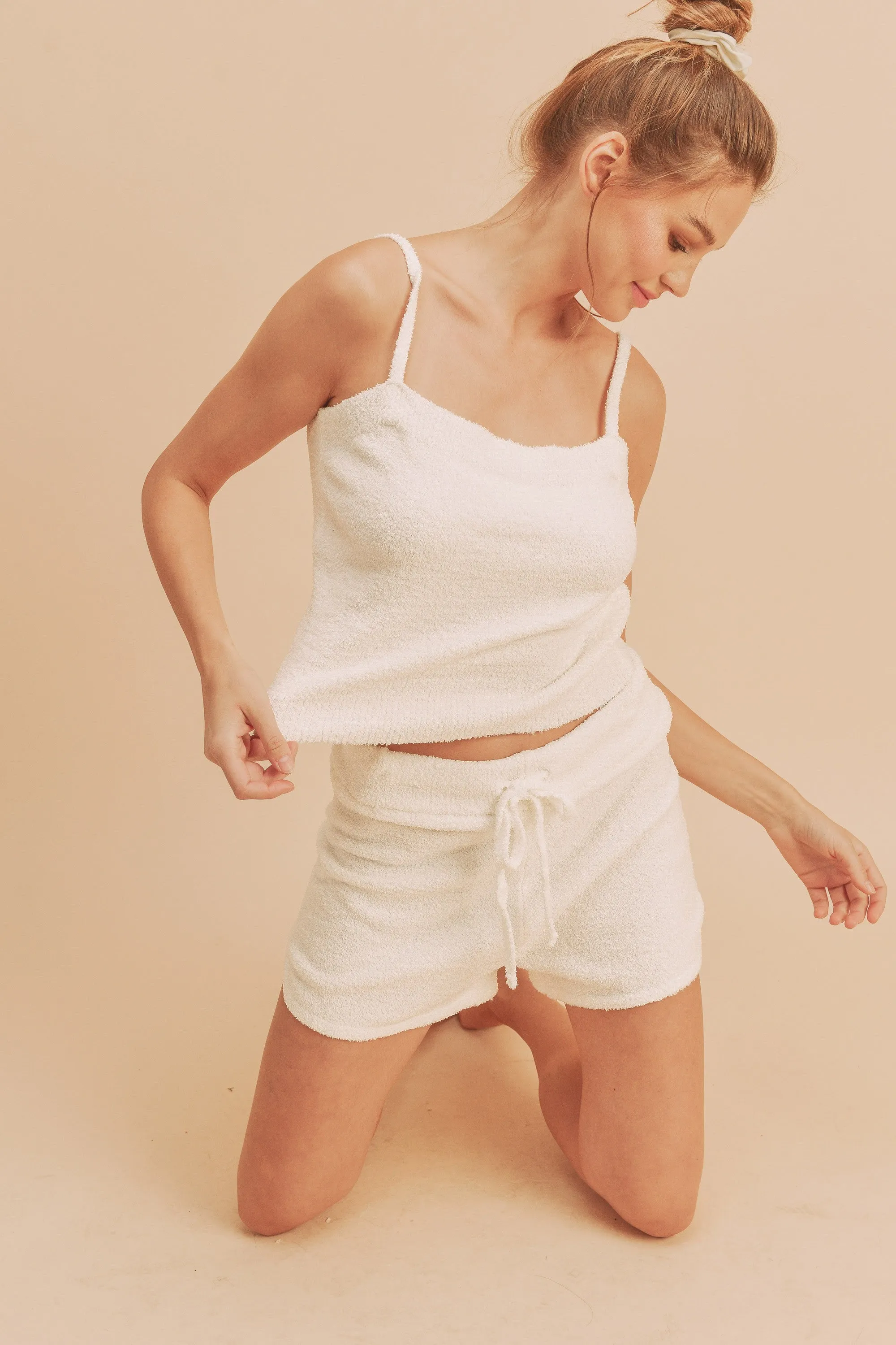 Square Neck Cropped Cami