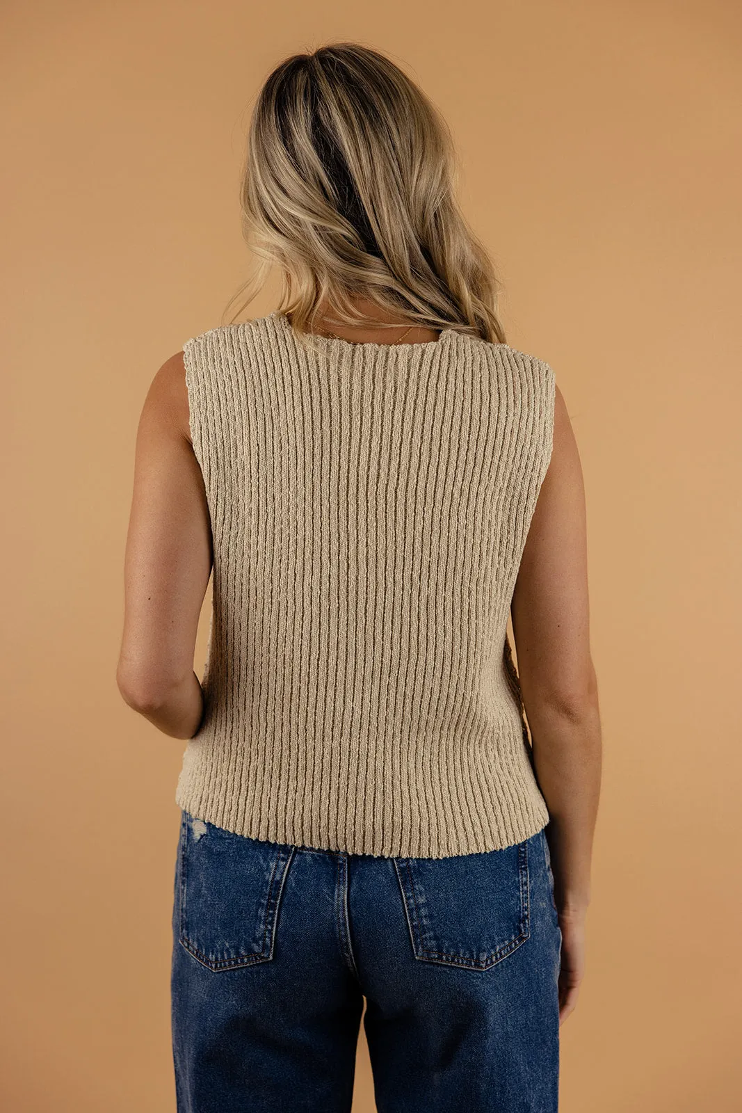 The Greatest Crochet Button Up Vest