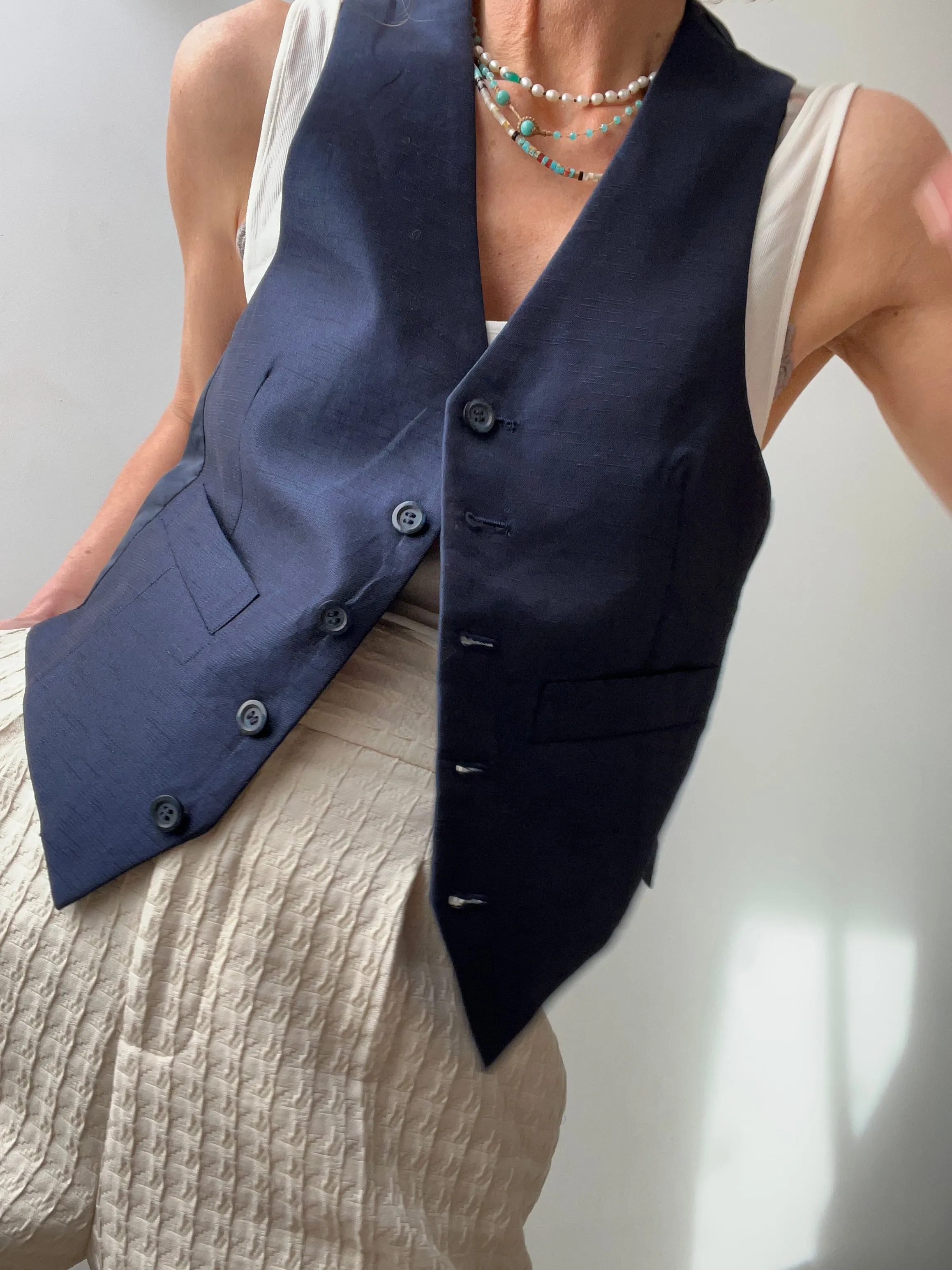 Vintage Suit Vest 229