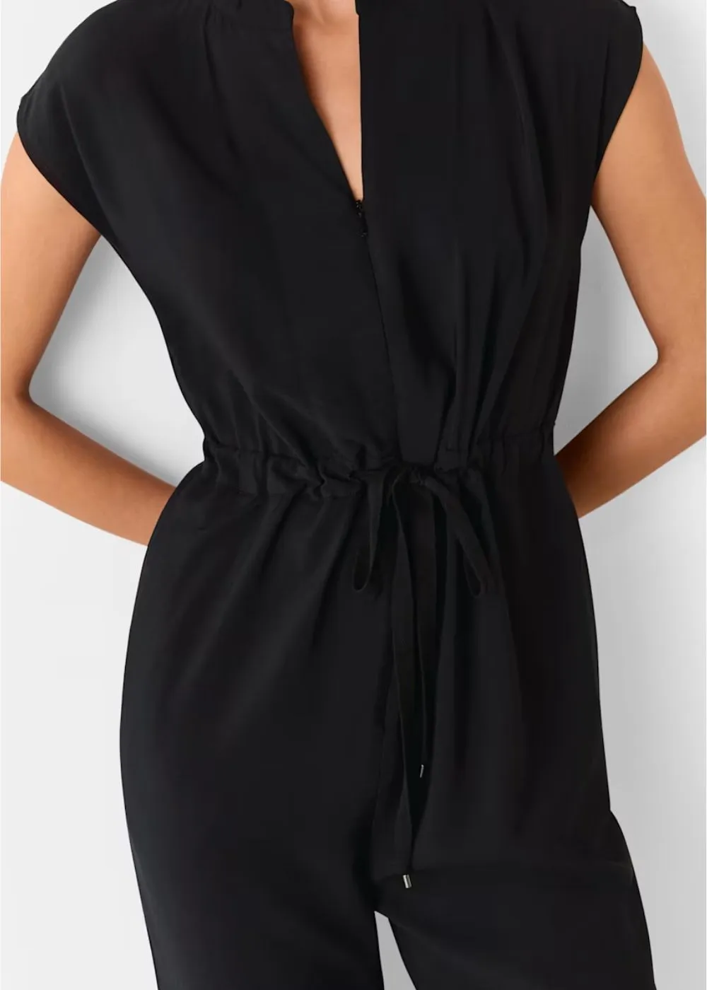 Whistles Sleeveless Drawstring Jumpsuit
